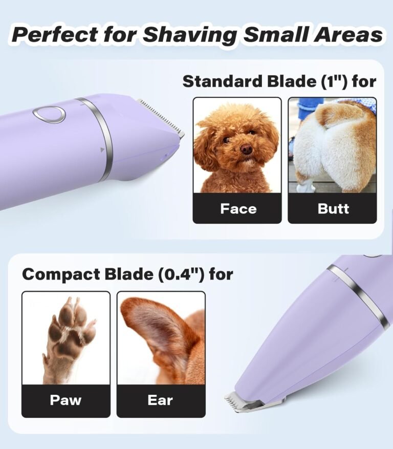 Casfuy Cordless Dog Paw Trimmer Review
