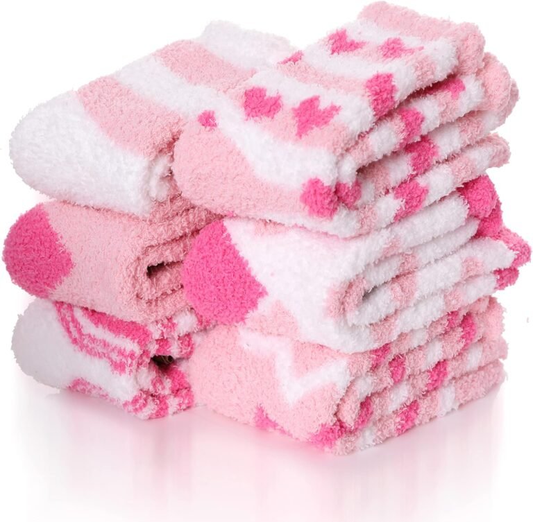 EBMORE Womens Fuzzy Socks Slipper Soft Cabin Plush Warm Fluffy Winter Sleep Cozy Adult Socks Review