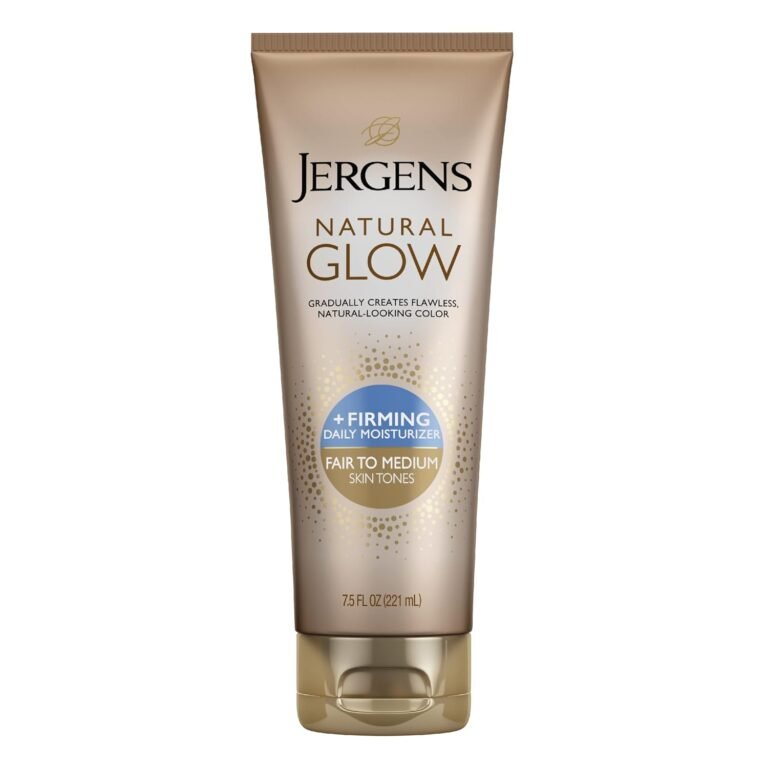 Jergens Natural Glow +FIRMING Self Tanner Review
