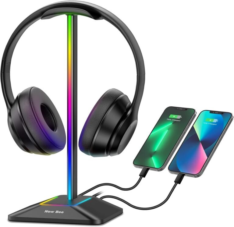 New bee RGB Headphone Stand Review