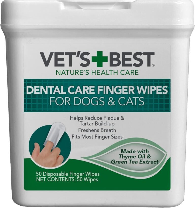 Vet’s Best Dental Care Finger Wipes Review